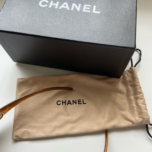 Chanel sunglasses tortoise and gold, 6023 - Picture 10 of 10